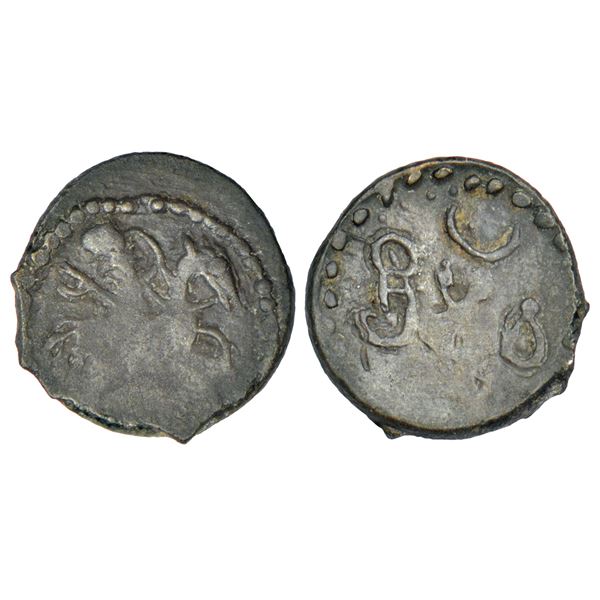 Sultanates - Bijapur: Sultans of Bijapur, anonymous, Hudki gold pagoda, G&G BJ45, 3.34g.