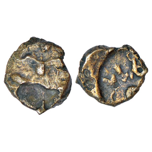 Sultanates - Bijapur: Ali' Adil Shah II (1656-1672 AD), silver larin, Dabul mint, G&G BJ37, 4.62g.