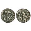 Image 1 : Medieval India: Chalukyas of Kalyani, gold ½ fanam of punch-marked type, (1000-1100 AD), 0.17g.