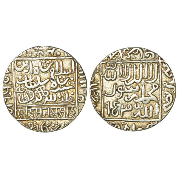 Sultanates-Delhi: Tughluqs, Muhammad bin Tughluq (1325-1351), gold dinar, Hadrat Delhi mint,12.79g