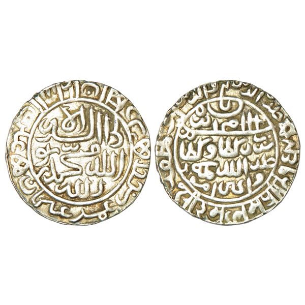 Sultanates-Delhi: Tughluqs, Firuz Shah Tughluq(1351-1388 AD),billon tanka, Sahat-e-sind Mint,8.89g.