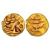 Image 1 : Mughals:Akbar (1556-1605 AD), gold heavy weight square mohur, Dar us Sultanate Fathpur mint, 12.01g
