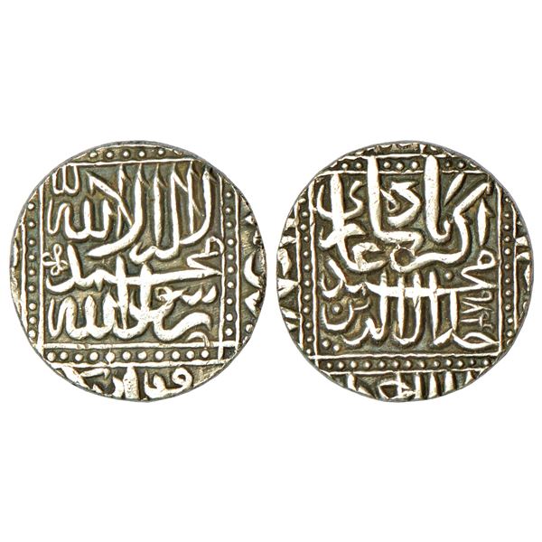 Mughals: Jahangir (1605-1627 AD), silver rupee, Agra mint, Bahman, AH 1024/RY 9, Nur ud-Din, 11.34g