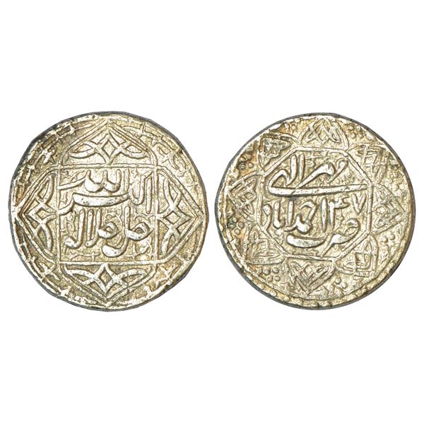 Mughals: Jahangir (1605-1627 AD), copper dam, Delhi mint at top, RY 11, Liddle Jahangir C9, 20.50g.