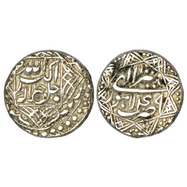 Mughals: Murad Bakhsh (1658 AD), copper dam, Surat mint, RY Ahd, KM A269.1, 20.60g.