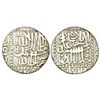 Image 1 : Mughals: Aurangzeb (1658-1707 AD), silver ¼ rupee, Surat mint, AH 109x/RY 2x, KM 293.17, 2.89g.