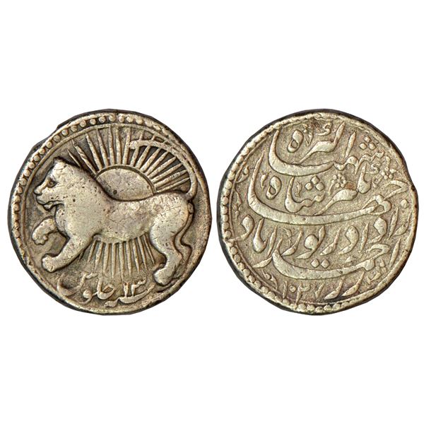 Mughals: Farrukhsiyar (1713-1719 AD), gold mohur, Muazzamabad mint, AH 112(9)/RY 6, 10.95g