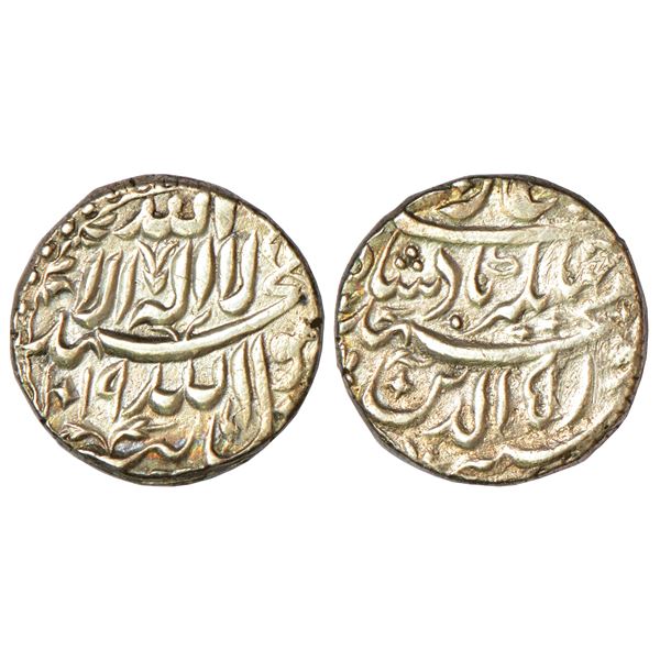 Mughals: Alamgir II (1754-1759 AD), silver rupee, Dar ul-Khilafat ShahJahanabad mint, 11.20g