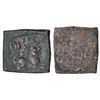 Image 1 : Ancient India: Ancient Malwa, Ujjain/Mandasor region, post-Mauryan die-struck copper coin, 2.49g.