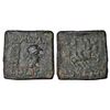 Image 1 : Ancient India: Indo-Greeks, copper unit of Eukratides I (170-145 BC), BN series 19A, 9.75g.