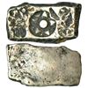 Image 1 : Ancient India: Archaic silver punch-marked coin, Ghagra-Gandak River Valley region, 6.64g.