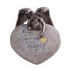 Image 1 : WEEPING ANGEL HEART URN