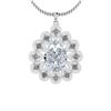 Image 1 : Certified 10.46 Ctw White Aquamarine And Diamond I2/I3