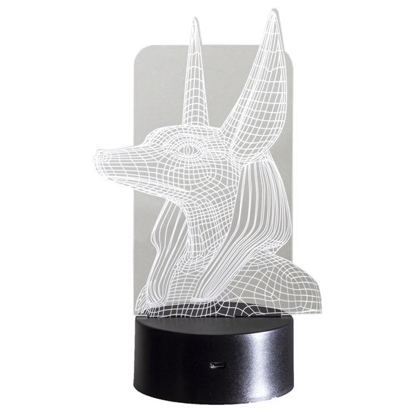 3D LED LIGHT ANUBIS