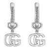 Certified 0.16 Ctw Diamond Alphabet G Earrings For wome