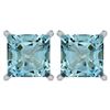 Certified 11.24 Ctw Genuine Aquamarine 14K White Gold S