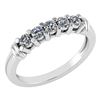Certified 0.39 Ctw Diamond 14k Yellow Gold Halo Band