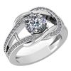 Certified 1.47 Ctw Diamond Wedding/Engagement Style 14K