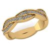 Certified 0.43 Ctw Diamond Bands VS/SI1 For womens New