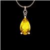 Image 1 : Certified 31.85 Ctw I2/I3 Lemon Topaz And Diamond 10K R