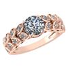 Certified 1.47 Ctw Diamond Wedding/Engagement Style 14K