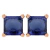 Image 1 : Certified 6.00Ctw Genuine Blue Sapphire 14K Rose Gold S