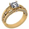 Certified 1.53 Ctw Diamond Wedding/Engagement Style 18K