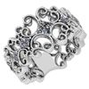 Certified 0.92 Ctw Diamond VS/SI1 14K White Gold Ring