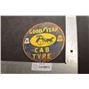 Image 1 : HEAVY  PORCELAIN GOODYEAR   SIGN FANTASY