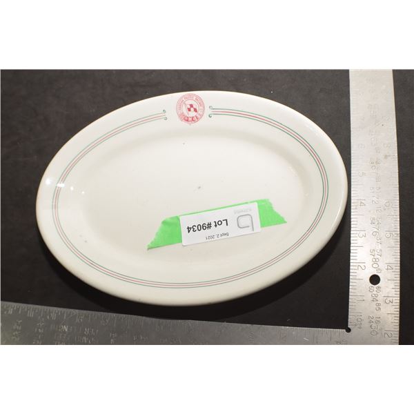 CPR RAILWAY PLATTER ANTIQUE