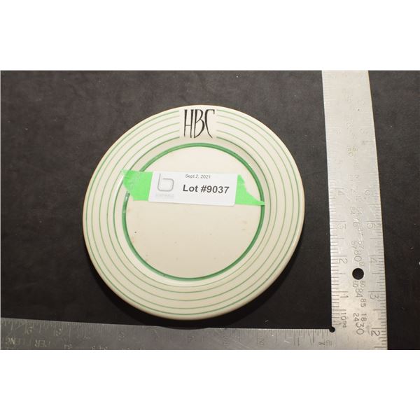 HBC HUDSONS BAY PLATE