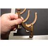 Image 2 : 4 TIMES THE MONEY ///ARTS & CRAFTS CAST IRON WALL HOOKS