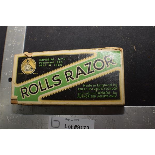 ANTIQUE 1926 ROLLS RAZOR SHARPENER