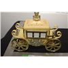 VINTAGE MUSIC BOX CARRIAGE KEEPSAKE BOX