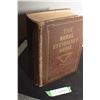MASSIVE 1918 1200 PAGE RURAL MEDICAL BOOK  / VETERNARY AND FARM PLANNING