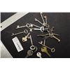 Image 1 : ANTIQUE SKELETON KEY LOT