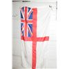 Image 1 : 3X6' ANTIQUE WHITE ENSIGN FLAG