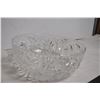 Image 3 : Crystal glass bowl + ovenware bowl