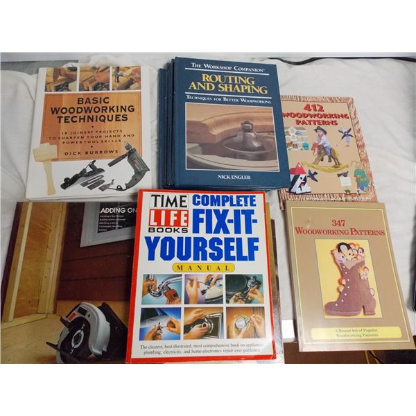 Woodworking + home repair books