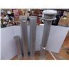 Type B gas vent chimney pipes - 4 pieces with top