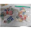 Image 6 : Coins (2003 set) + vintage stamps (1 cent-5cent)