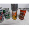 Image 2 : Vintage pop cans - hires, 7-up (fido dido), pepsi (sex can) etc