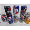 Image 3 : Vintage pop cans - hires, 7-up (fido dido), pepsi (sex can) etc