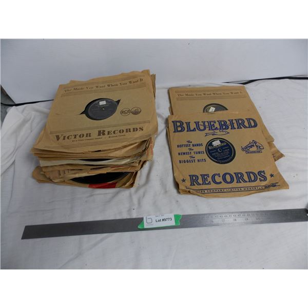 RCA victor + Bluebird records