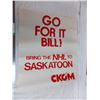 Image 3 : vintage motley crue dr feelgood poster + saskatoon ckom "bring the nhl to saskatoon" advertisement