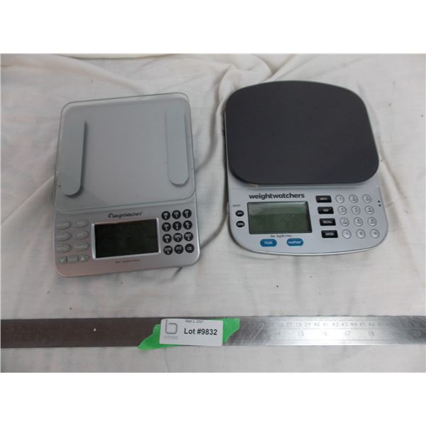 two weight watchers scales