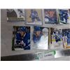 Image 3 : auston matthews , mitch marner cards (loose, damaged corners)