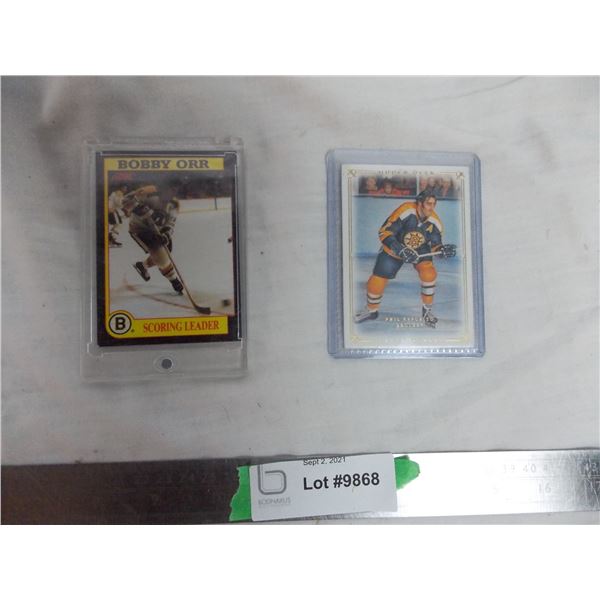 phil esposito masterpieces + bobby orr scoring leaders