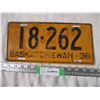 Image 1 : 1936 Sask Licence Plate