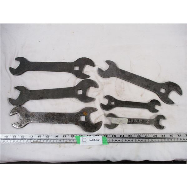 Vintage Case Stamped Wrenches